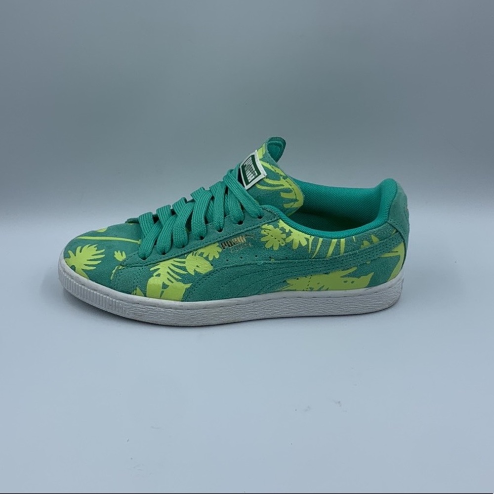 Puma Suede Classic Floral Shoes, Women’s sz 8 - Picture 5 of 10